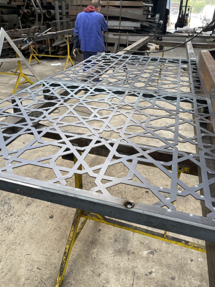 MORIN METALLERIE Escalier Saint Brieuc ATELIER 2